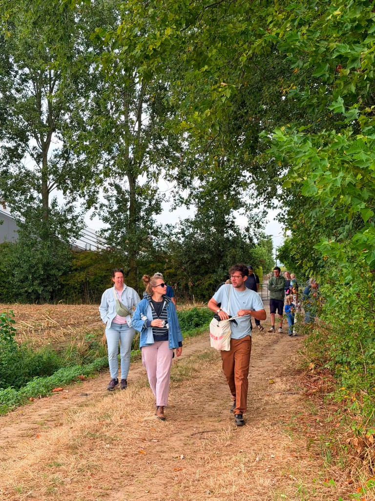 Visite guidée sur le parcours · Ferme d'Écavée · Molembaix