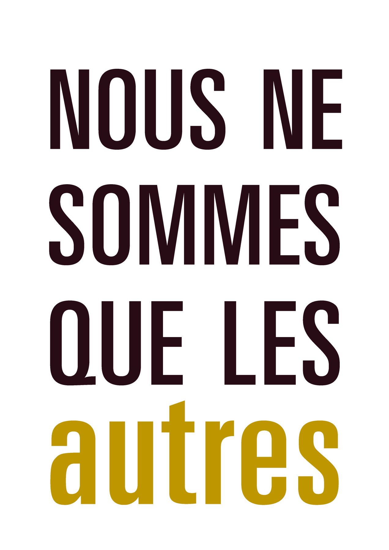 Duclaux Lise — Nous ne sommes que les autres, 2014–2026